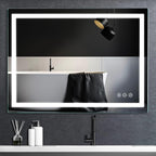 36x28 inch LED Lighted Bathroom Mirror by Butylux