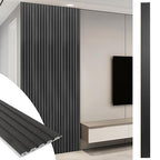 Art3d WPC Slat Wall Panels, Living Room by Art3d