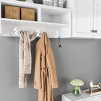 IBosins 20 Pack Heavy Duty Coat Hooks Wall Mounted - Image 4