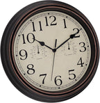 Foxtop Indoor Outdoor Waterproof Wall Clock - Image 5