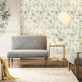 Simon&Siff Vintage Wallpaper Peel and Stick Beige Floral Contact Paper by SimonSiff