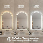 Sweetcrispy 24"×32" LED Bathroom Mirror - Image 5