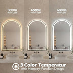 Sweetcrispy 24“×32” LED Bathroom Backlit Mirror - Image 5