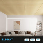 Art3d 12-Pack Slat Design 3D Wall Panels - Image 3