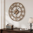 Cuspin 20 Inch Wall Clock, Large Modern Decorative Wall Clocks - Image 2