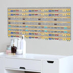 Peg Board, 4 Pack Metal Pegboard Panels Grey Pegboards Wall Organizer - Image 8