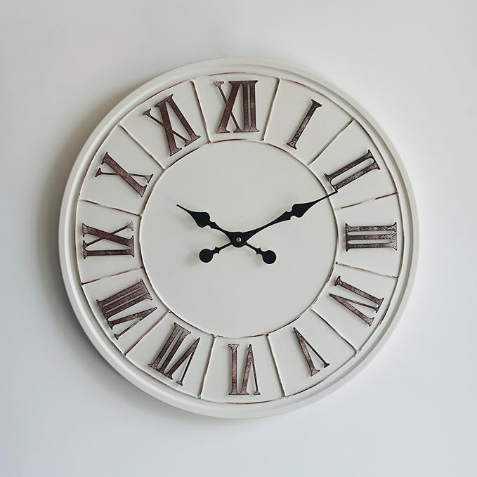 Large Farmhouse Wall Clock - Image 2