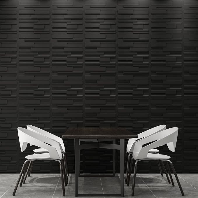 Art3d Decorative 3D Wall Panels 12 Pack 19.7" x 19.7" Creative Wall Panel - Image 3