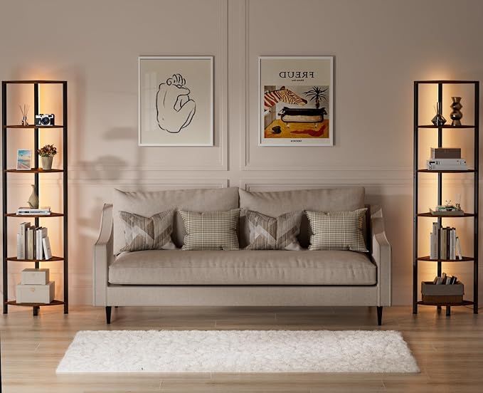 Furnulem 6 Tier Corner Shelf - Image 7