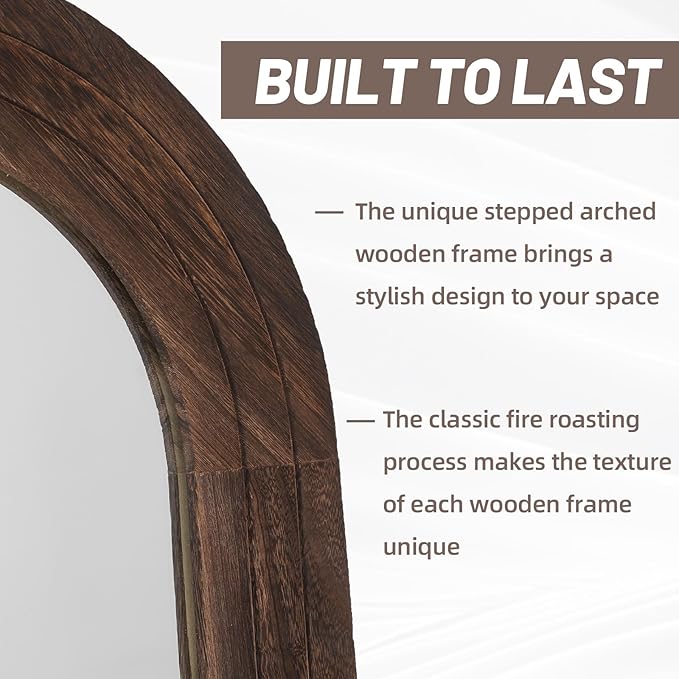 ZHUNFA Arched Full Length Mirror - Image 4