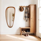 BOMINICA Full Length Irregular Wall Mirror, Decorative Floor Mirror - Image 9