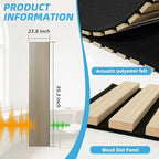 Art3d 1-Pack Acoustic Wood Slat Wall Panel - Image 7