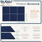 BUBOS Art Acoustic Wall Panels 6 Pack - Image 2