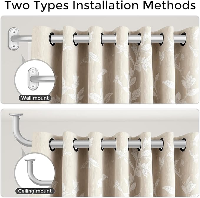 Curtain Rods 36-152 Inch, Living Room, Sliding Door - Image 4