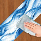 Ocean Wave Border Wallpaper Border Peel and Stick 196.9 x 3.9 Inch Ocean Waves - Image 2