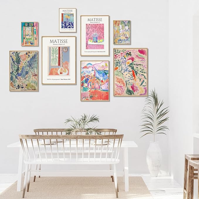 uniro Matisse Wall Art Prints, Matisse Eclectic Wall Decor, Henri Matisse - Image 2