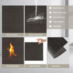 3D Wall Panels - 1PCS 7.9"x11.8" Faux Stone Wall Covering - MCM Modified Clay - Image 5