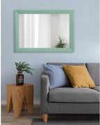 AAZZKANG Wood Framed Mirror Rectangle Modern Farmhouse Wall Mirrors Decor Large - Image 7