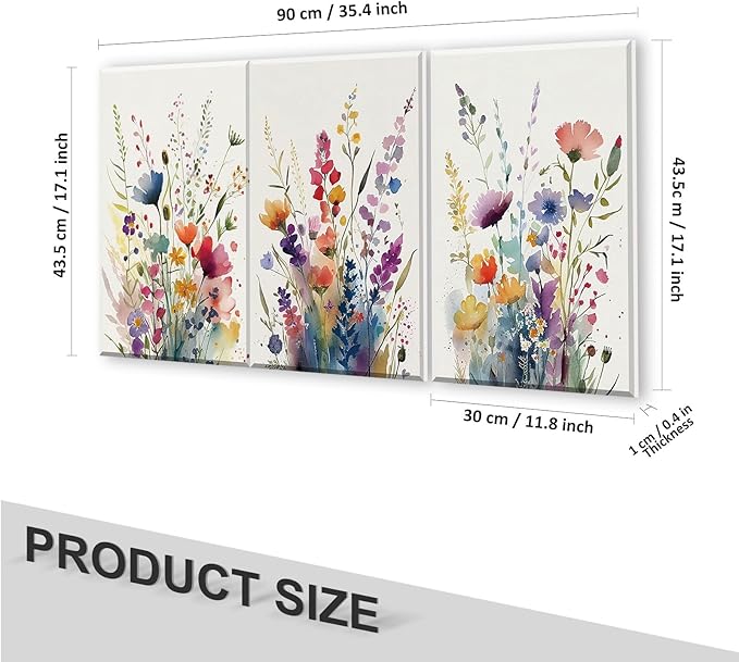 JBER Art Acoustic Panels, 17.1×11.8 Inches Acoustical Wall Panels, Sound - Image 2