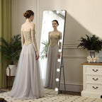 Kosmonia 62x20 Hollywood Full Length Mirror - Image 7
