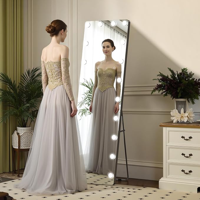 Kosmonia 62x20 Hollywood Full Length Mirror - Image 7