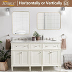 Gold Mirror, 30x36 Inch Framed Rectangle Mirror - Image 6