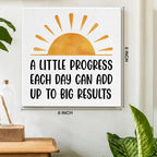 Inspirational Office Wall Art Decor, Motivational Add Up to Big Results - Image 2