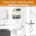 Towel Racks for Bathroom Wall Mounted, Metal Towel Holder - Image 3