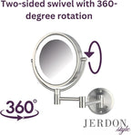 JERDON Wall-Mounted Vanity Mirror - Image 7