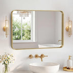 NEWBULIG 24X32 Inch Bathroom Mirror by NEWBULIG