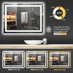 Hivone 40X30 LED Bathroom Mirror - Image 5