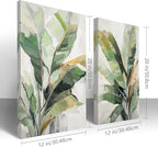 Botanical Wall Art Set Hand Painted, - Image 3