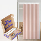AJAZZ Blackout Accordion Door Curtain by AJAZZ