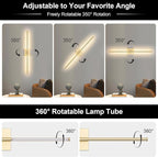 Battery Operated Wall Sconce Set of Two - Image 6