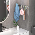 Wall Mounted Coat Rack-5 Hooks, Heavy Duty Stainless Steel Wall Hooks - Image 4