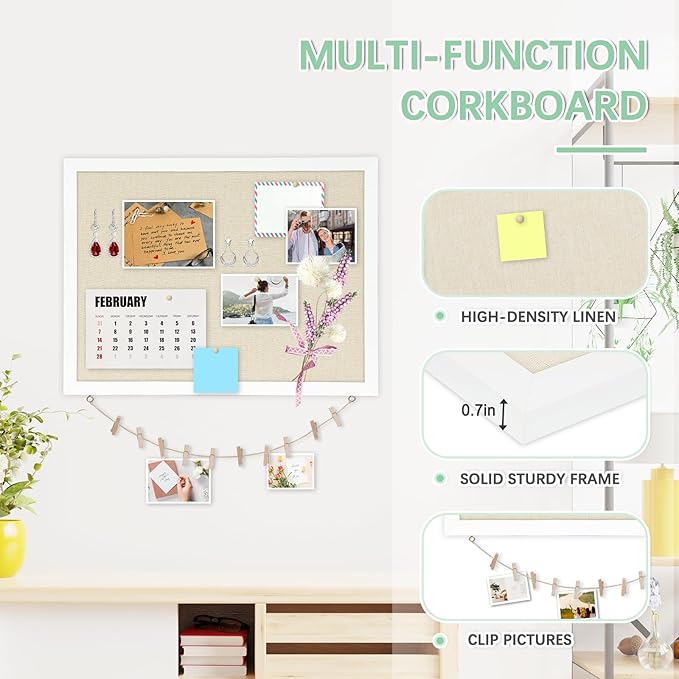 DOLLAR BOSS Cork Board Bulletin Board - Image 3