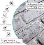 Commomy 3D Brick Wall Panels Peel and Stick - Image 3