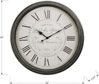 Monarch Specialties I 9026 Clocks, Large Oversized, Wall Clock, Transitional - Image 4