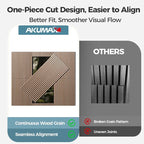 AKUMAX 4 Pack Acoustic Panels, Wood Slat - Image 6