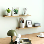 Floating Shelves for Wall Decor, Long Wall Mounted Storage Shelf for Bedroom - Image 2