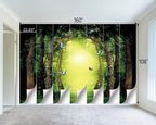 Classy Dream Butterfly Forest Tree Wallpaper - Image 4