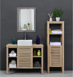 AAZZKANG Wooden Mirror Rectangle Rustic Mirrors - Image 6
