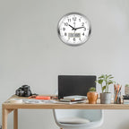 HITO 14 Inch Silent Wall Clock Battery Operated - Image 6