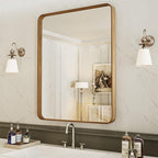 LOAAO 22X30 Inch Bathroom Mirror by LOAAO