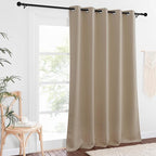 NICETOWN Sliding Door Window Treatment Blackout Patio Door Curtain Panels - Image 7