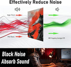 FurnoFlexArt Acoustic Panels Tiles Decorative Room Sound Proof Foam Absorbing - Image 4