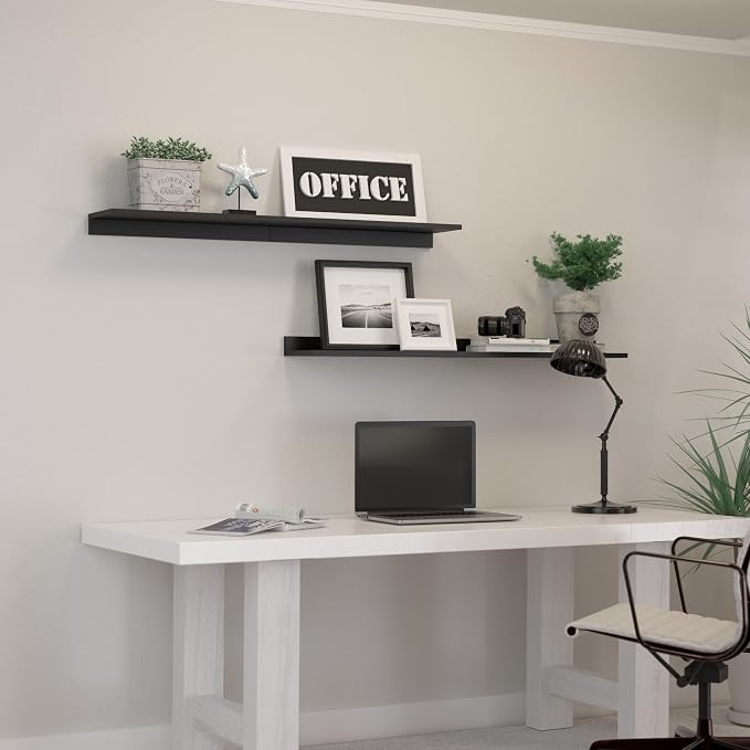 WOPITUES Floating Shelves, Wall Mounted Shelves - Image 5