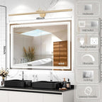Ratsamee 48x36 Inch Led Mirror for Bathroom - Image 3