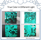 COKAOBE Emerald Green Shimmer Wall Backdrop, Photo Backdrops - Image 4