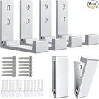 OHIYO 6Pcs Foldable Hooks for Hanging Coat & Bags & Hat & Key Wall Mounted by OHIYO
